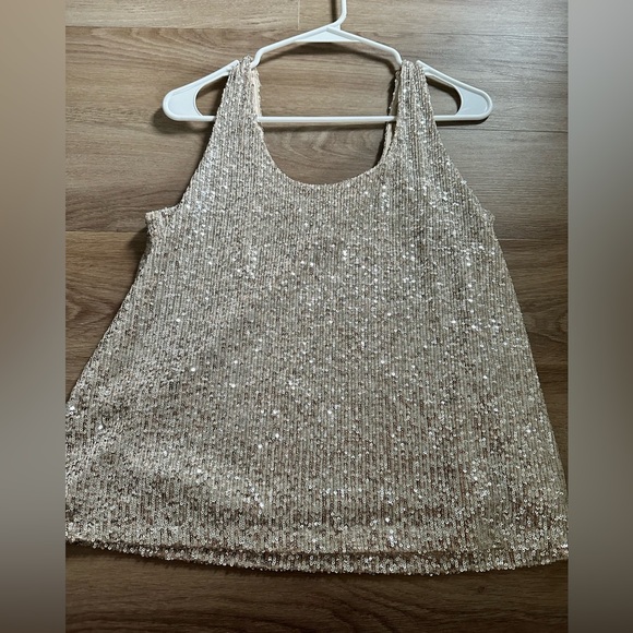 Sequin Tank - Picture 1 of 2